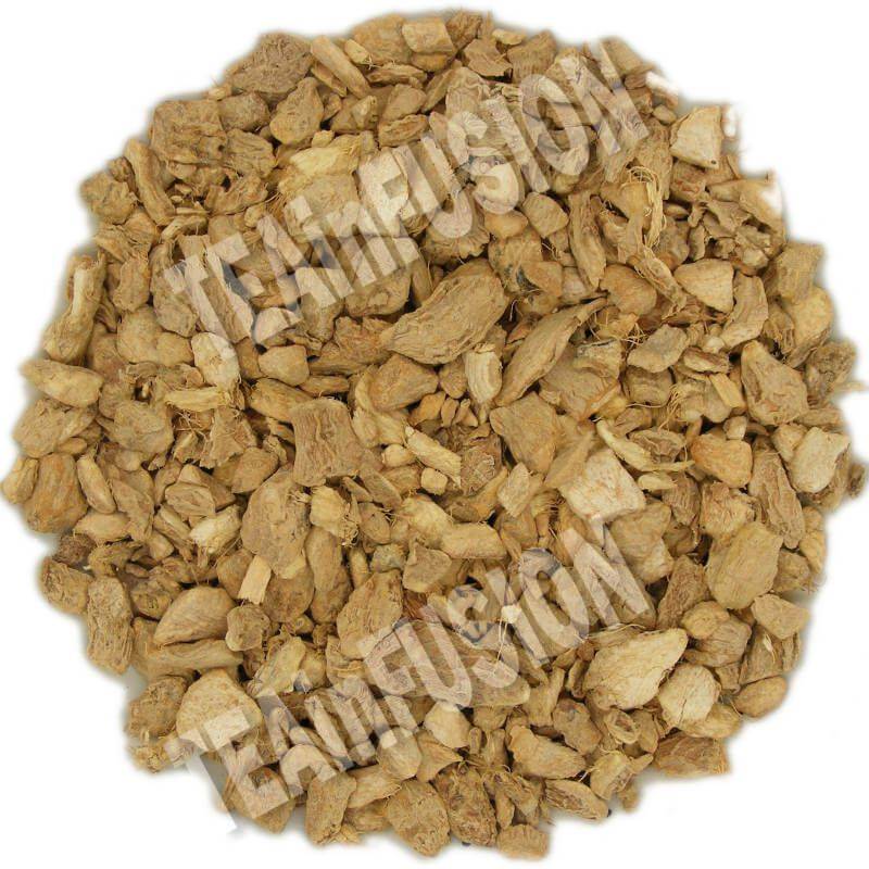 Jengibre triturado 4-5 mm TEAinFUSION | Aroma picante natural