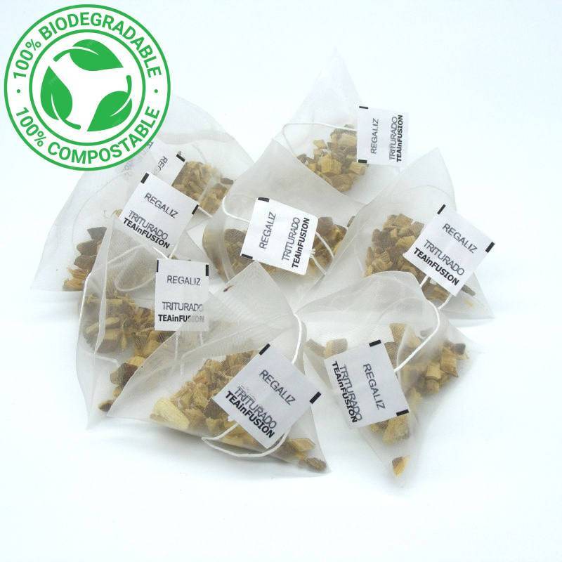 Infusión Regaliz Pirámides Biodegradables | TeaInfusion 2