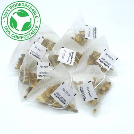 Infusión Regaliz Pirámides Biodegradables TeaInfusion