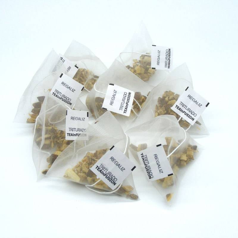 Infusión Regaliz Pirámides Biodegradables | TeaInfusion Infusión Regaliz Pirámides Biodegradables | TeaInfusion