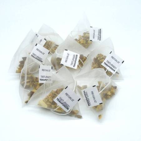Infusión Regaliz Pirámides Biodegradables | TeaInfusion