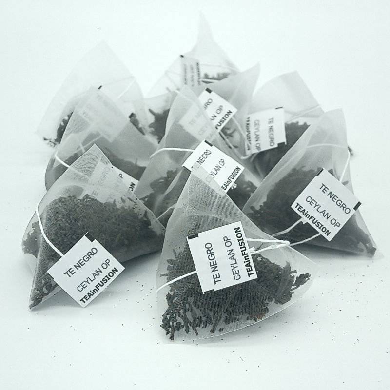 Té negro Ceylon OP Pirámides Biodegradables | TeaInfusion Té negro Ceylon OP Pirámides Biodegradables | TeaInfusion