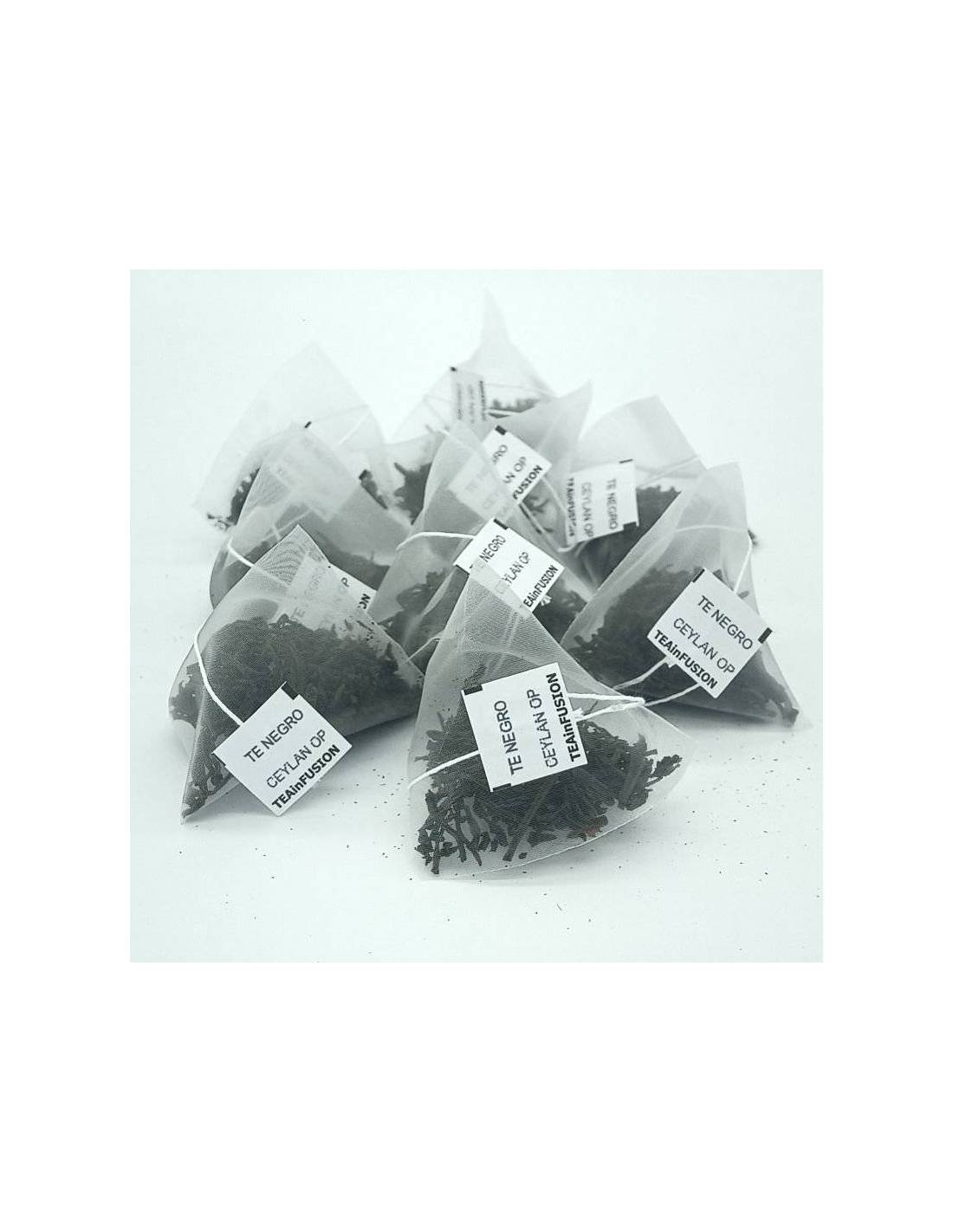 Pirámides de té