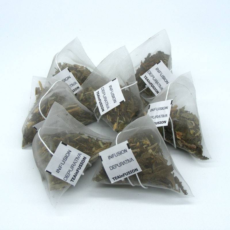 Infusión depurativa Pirámides Biodegradables TeaInfusion
