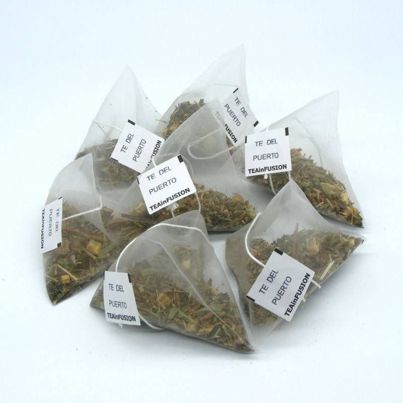 Infusión Del Puerto Digestiva Pirámides Biodegradables - TeaInfusion Infusión Del Puerto Digestiva Pirámides Biodegradables - TeaInfusion