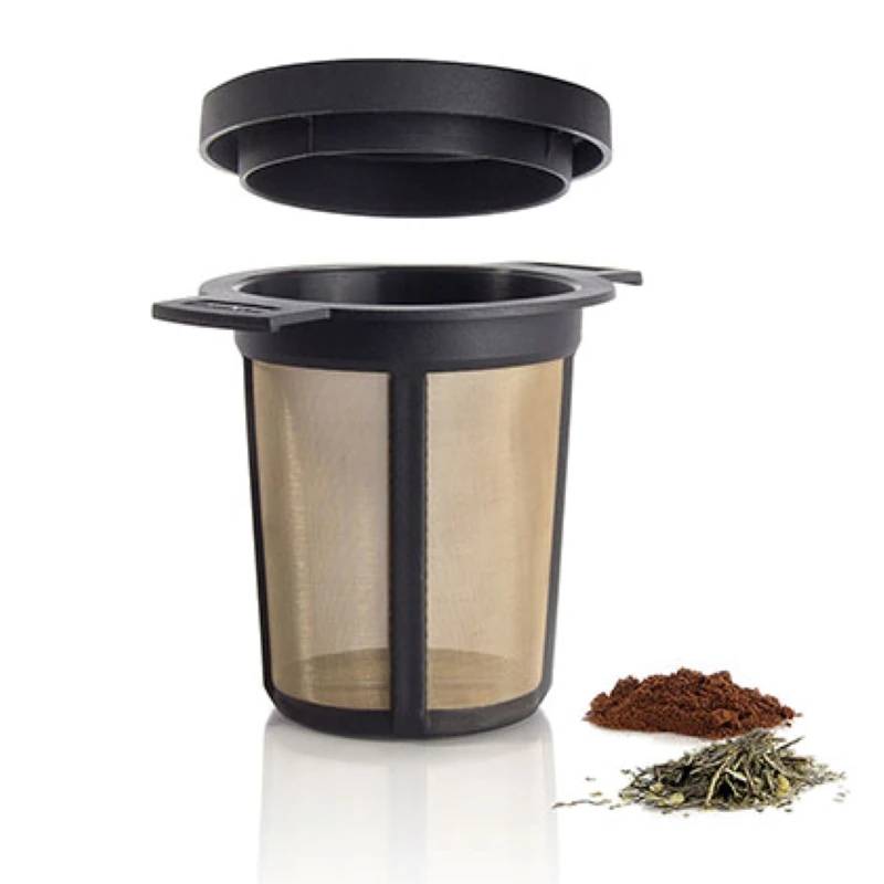 Filtro de té permanente M negro Finum | TEAinFUSION Filtro de té permanente M negro Finum | TEAinFUSION
