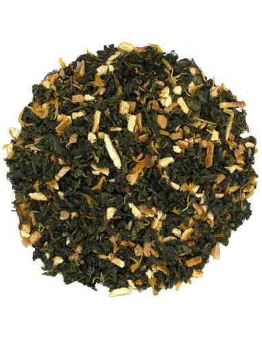 Té Azul Oolong Jengibre Naranja TEAinFUSION | Infusión aromática