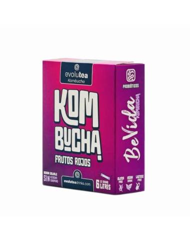 Kombucha Frutos Rojos Soluble Evolutea