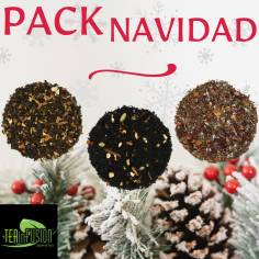 Pack Navidad TEAinFUSION | Pu-erh, Negro y Rooibos
