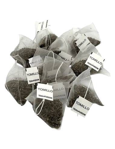 Pirámides Infusión de Tomillo - compostables - TEAINFUSION