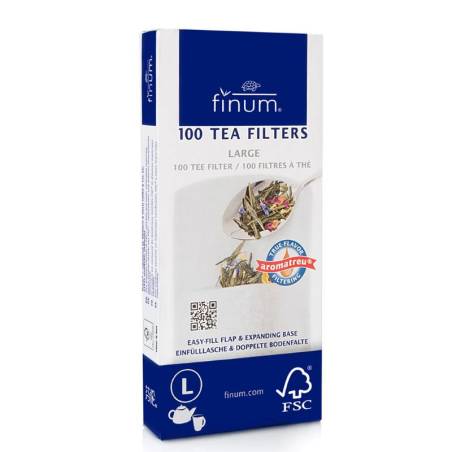 Filtro Papel L - Finum (100ud) | TEAinFUSION