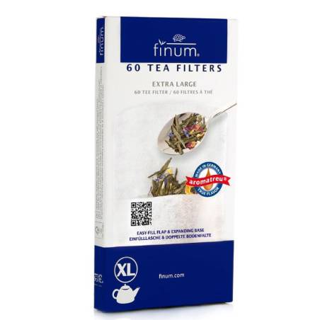 Filtro Papel XL - Finum 60ud | TEAinFUSION